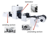 Rollen zum vertikalen Papierfilm -Laminiermaschine rollen